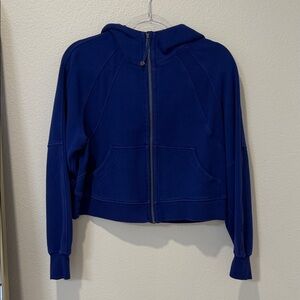 Lululemon blue Zip-Up Hoodie